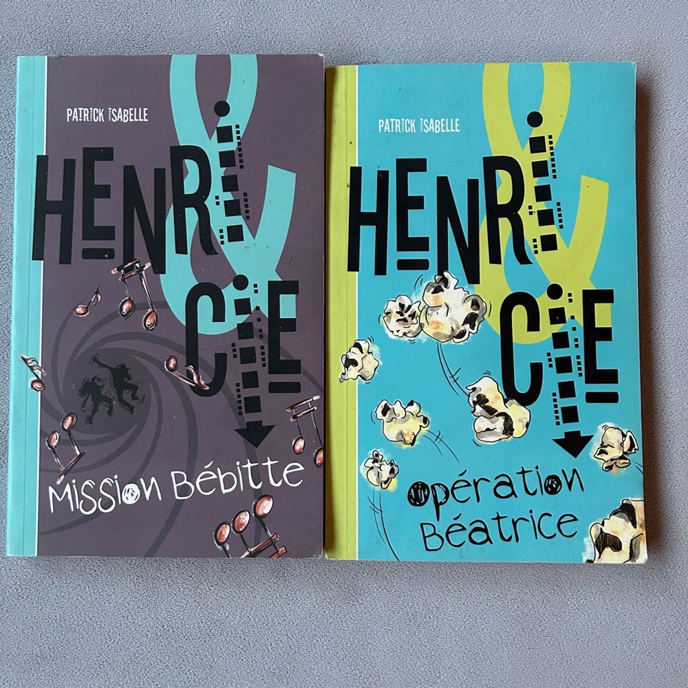 FRENCH ~ Set of 2 ~ Henri Cie ~ #1 & #2
